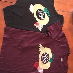 Personalized t-shirts.